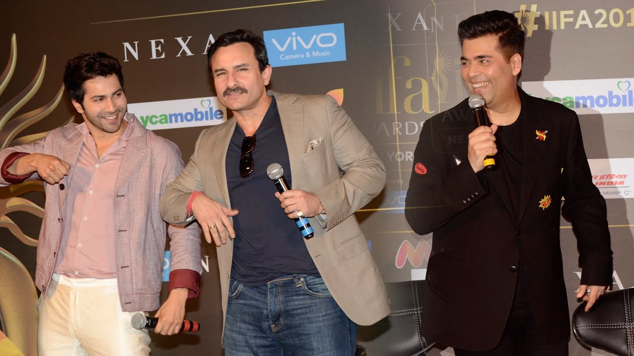 IIFA Awards 2017 Press Conference Full HD Video | Varun Dhawan, Saif Ali Khan, Karan Johar