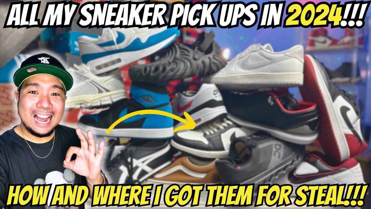 UNBOXING ALL MY 2024 SNEAKER PICK UPS!!! THE LAST VLOG EPISODE... FOR 2024!