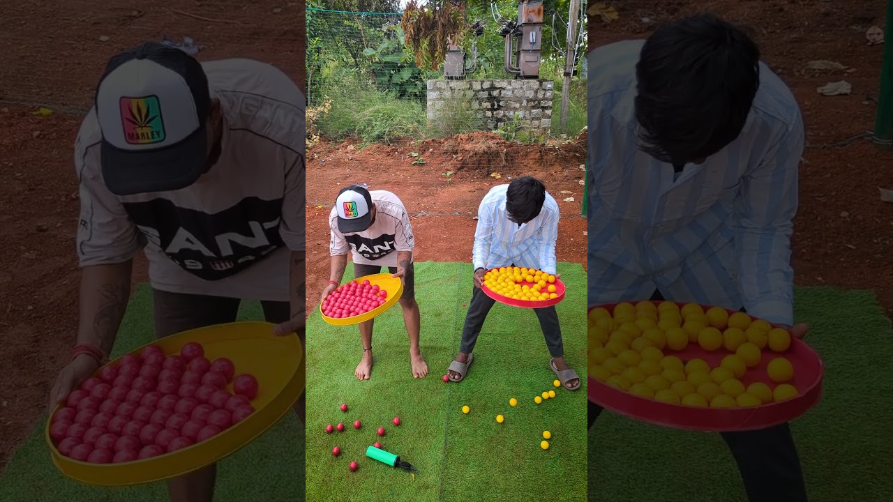 Drop the Ping Pong Balls Challenge || Village Avengers