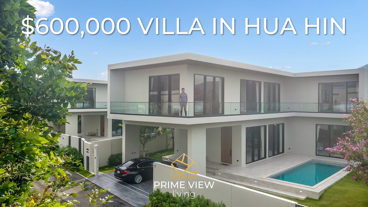 Inside DETAIL Khao Tao | ฿19.9M (US$600K) Modern Pool Villa in Hua Hin, Thailand