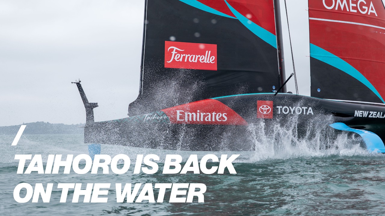 ТАЙХОРО ВОЗВРАЩАЕТСЯ НА ВАЙТЕМАТА #ETNZ #AmericasCup #AC38