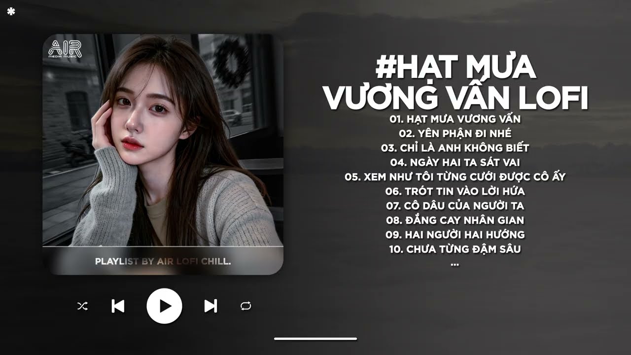 Hạt Mưa Vương Vấn, Mở Lòng Vì Ai, Yên Phận Đi Nhé - BXH Nhạc Chill TikTok Triệu View 2026