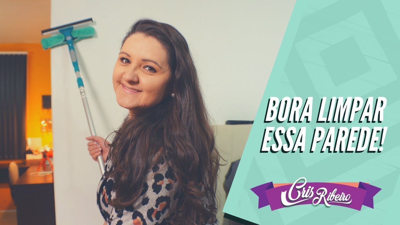 JEITO MAIS FÁCIL DE LIMPAR PAREDES E TETOS | Limpa Fácil | #limpafacil #limpeza #crisribeirotv