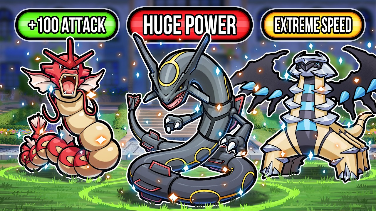 Choose Your Starter, BUT Shiny Pokemon Are INSANELY Powerful!