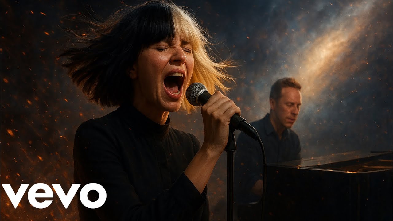 Sia & Coldplay &mdash; Through the Stars (Epic Anthem) | Official Lyric Video 2025