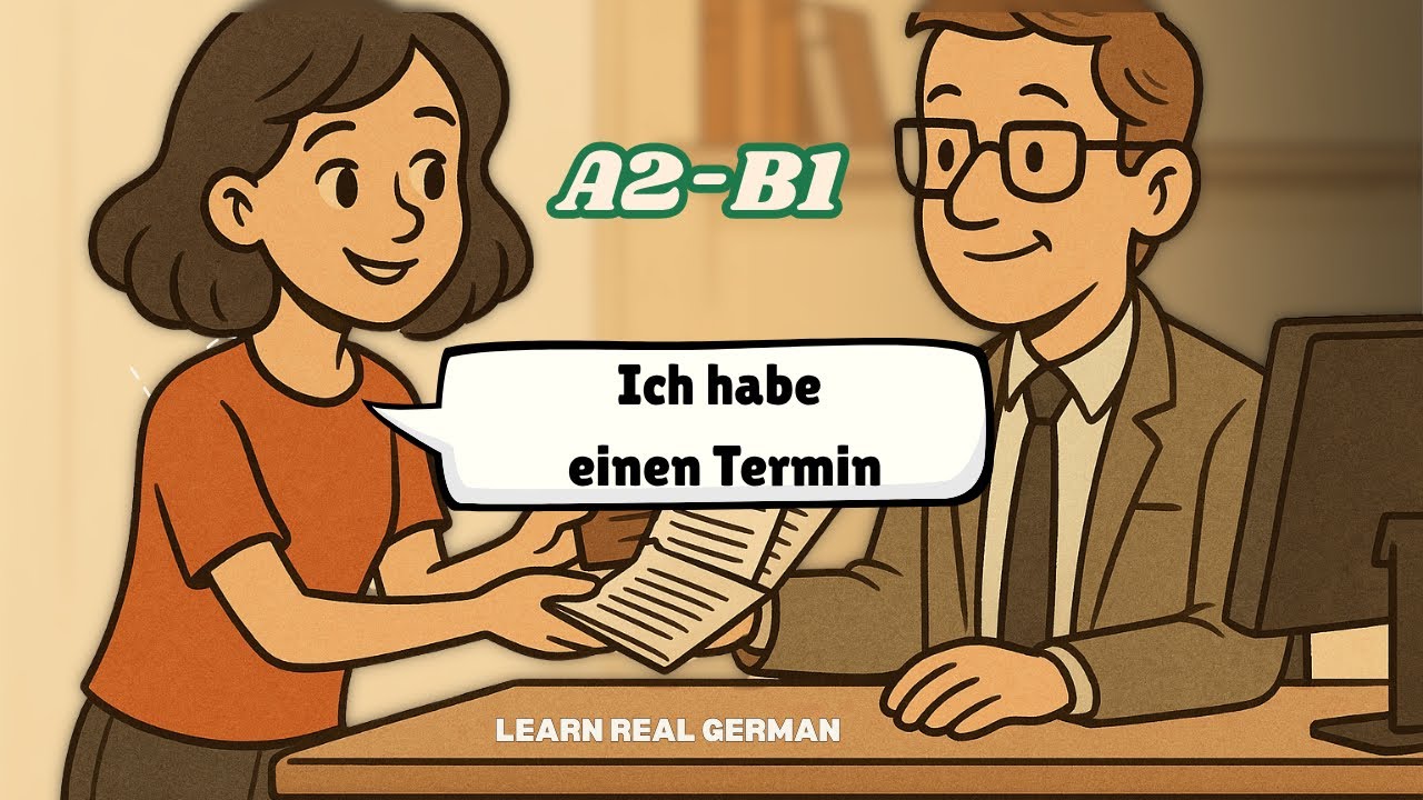Survive the Ausländerbehörde: Must-Know German Phrases 🇩🇪 (A2–B1 Deutsch)