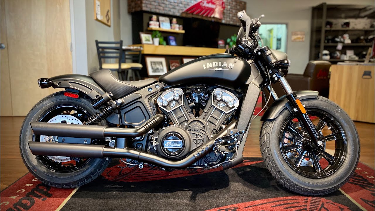 2022 Indian Scout Bobber Black Smoke
