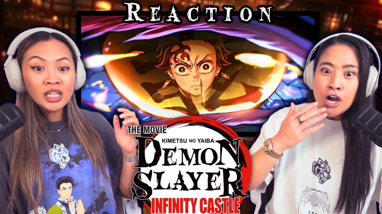 АЖУРМ!! 🫨 Первая реакция на DEMON SLAYER: INFINITY CASTLE (главный трейлер) | Реакция и обзор