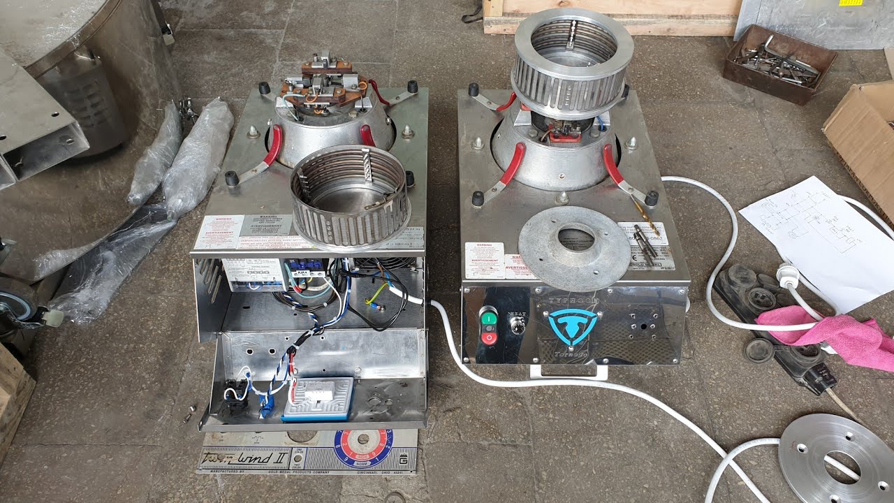 How to replace the working head on the Tornado and Twin Wind 2 Gold Medal cotton candy machines
