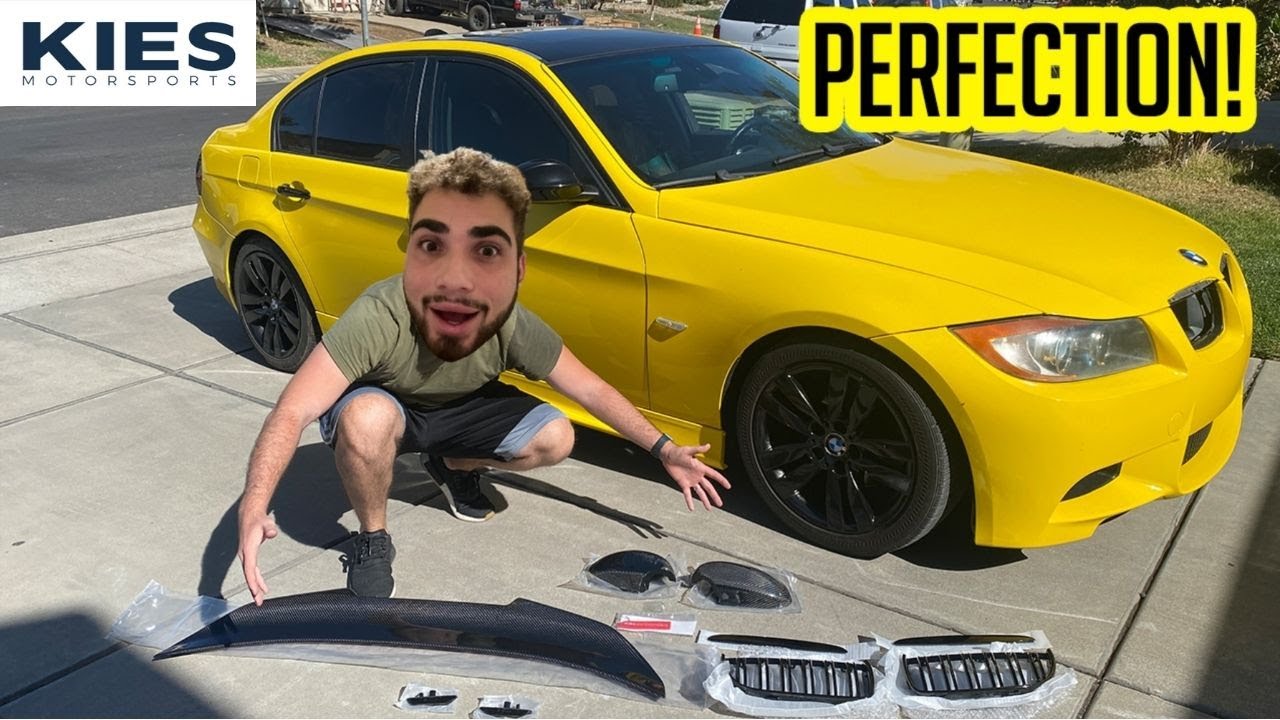 TRANSFORMING MY BROTHERS $1500 328I WITH THESE CHEAP MODS!