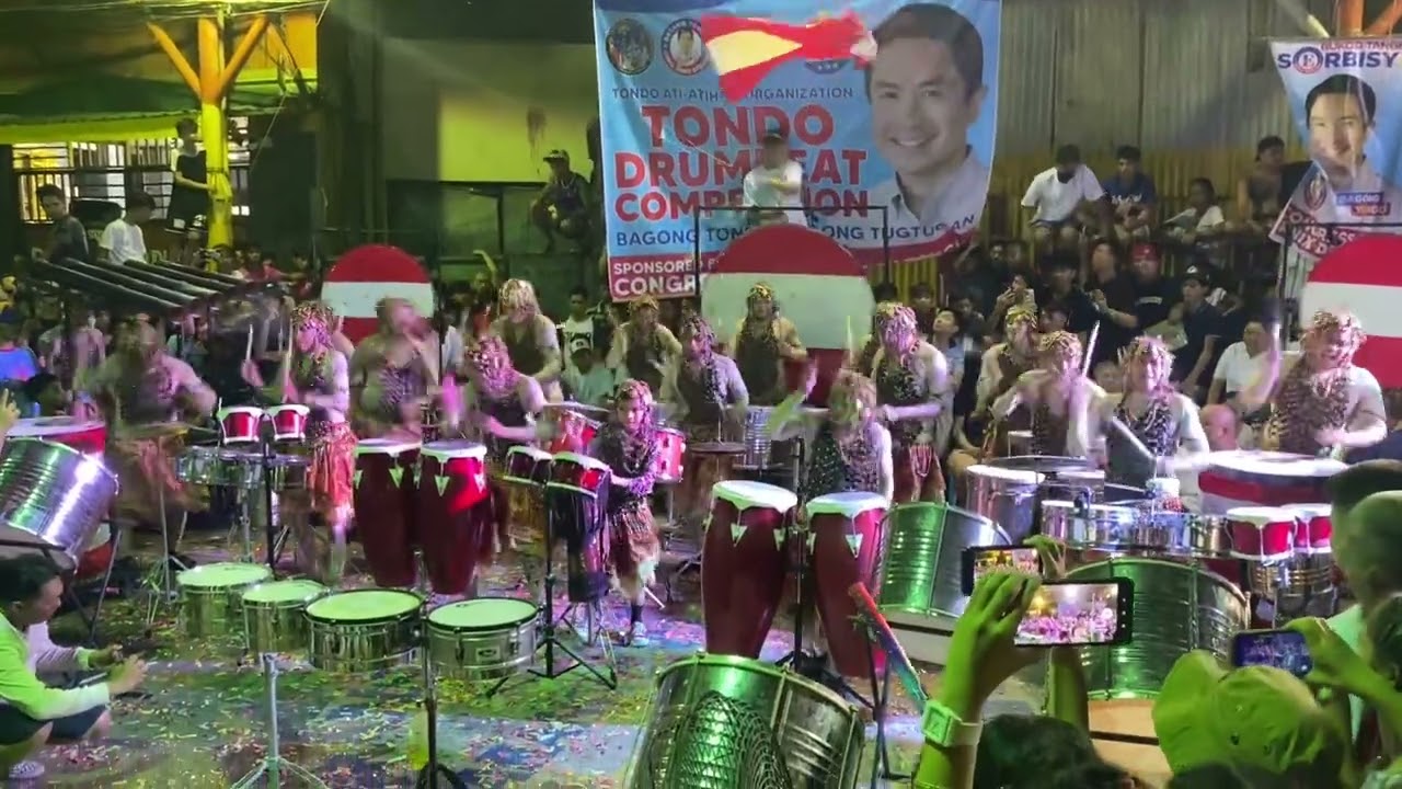 BlocoPhilPura Drumbeaters 1ST PLACE @Tondo Atiatihan Organization Drumbeat Competition