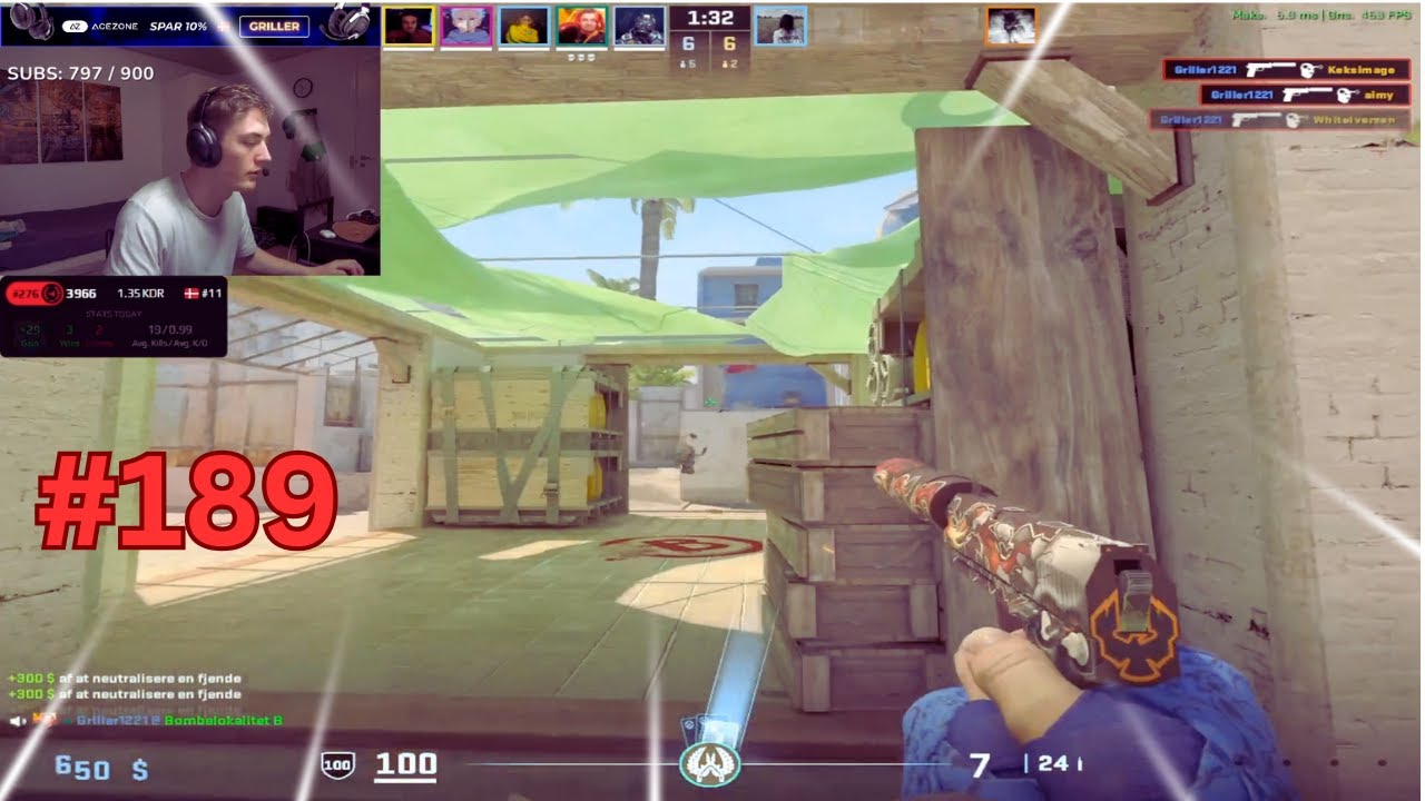DAILY CS2 INSANE PLAYS #189 | BEST TWITCH CLIPS