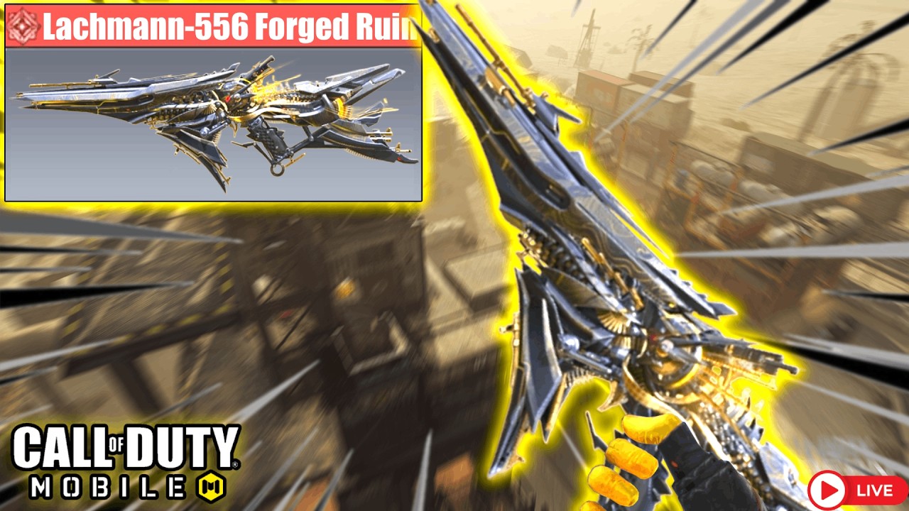 🔴 LIVE⭐ MYTHIC Lachmann-556 Forged Calamity ⭐ DIAMOND GRIND w/ Subs 🔥 #codm