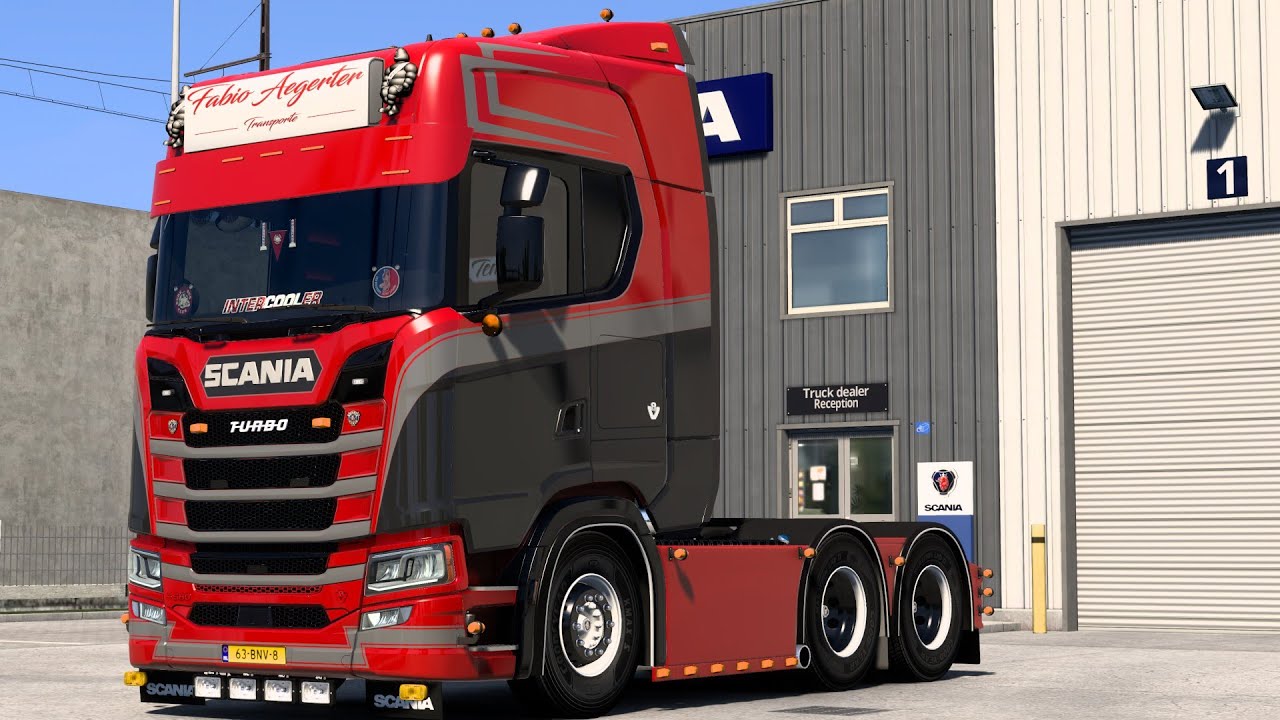 [ETS 2 1.50x] Scania PGRS by EUGENE | Free Hollandsyle Tuning