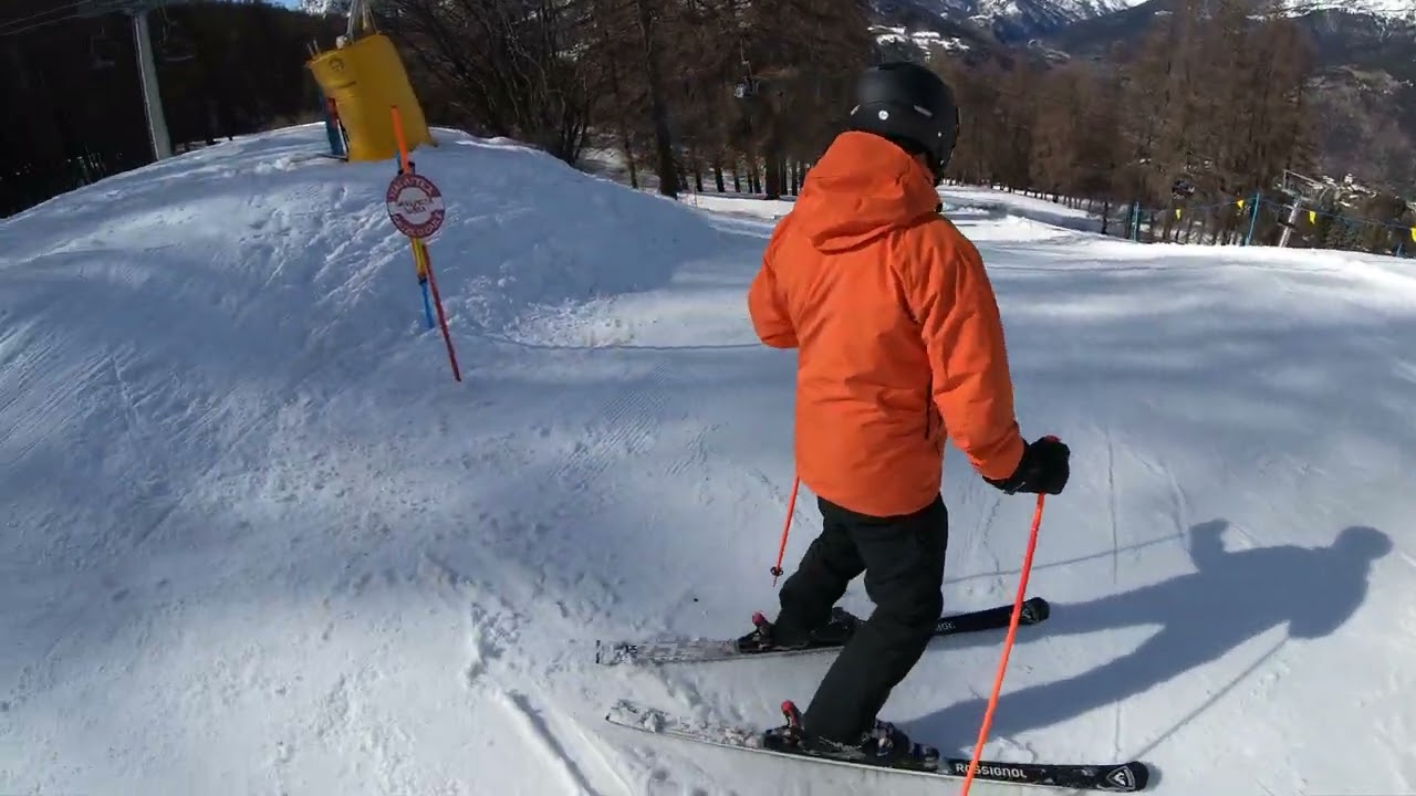 Vialattea:Pista Gran Pista + Gran Pista Bassa Sauze D'Oulx Jouveancaux