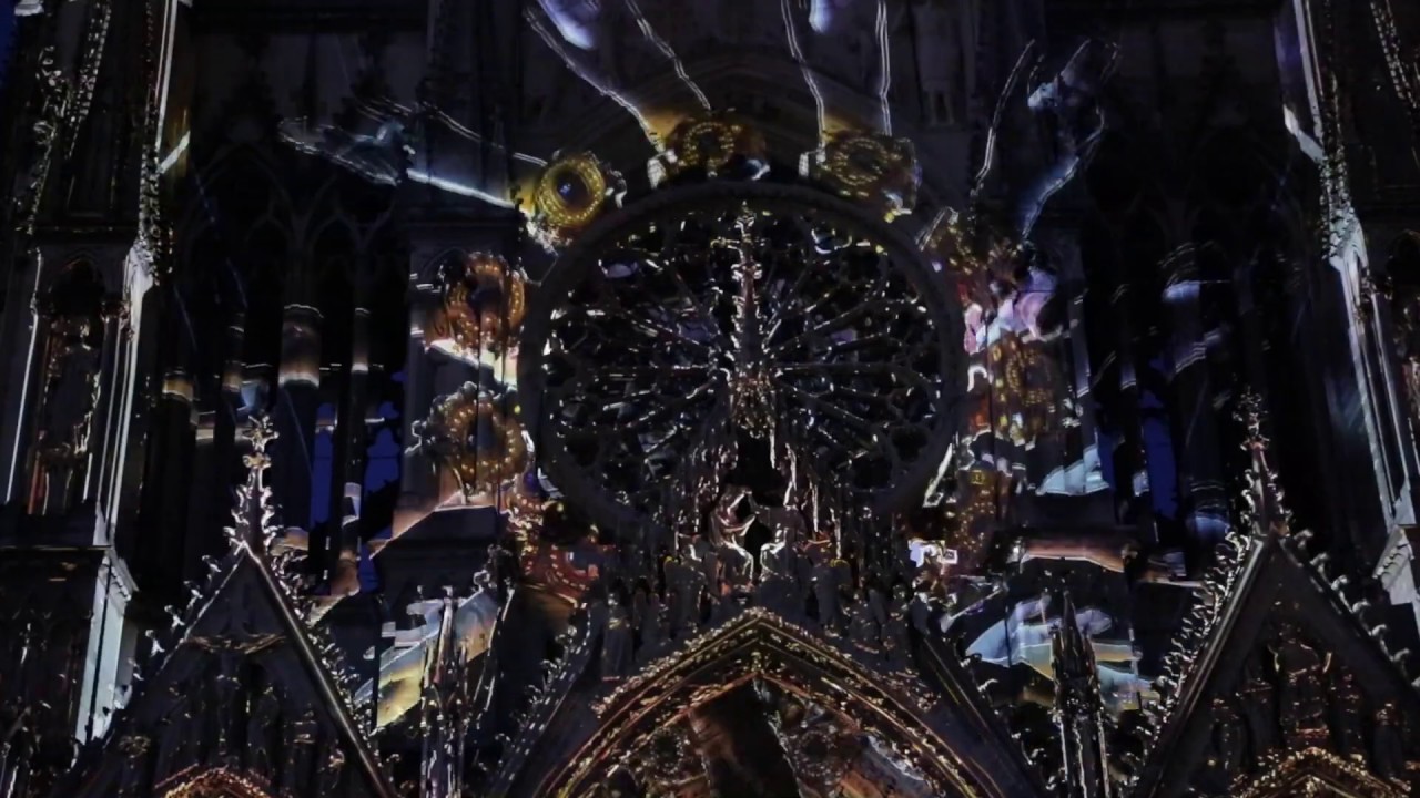 France Champagne Reims Cath&eacute;drale Regalia 2019 Spectacle complet