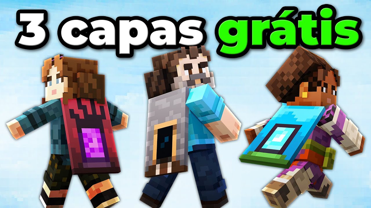 COMO PEGAR as NOVAS CAPAS do FILME do MINECRAFT! (BEDROCK & JAVA)