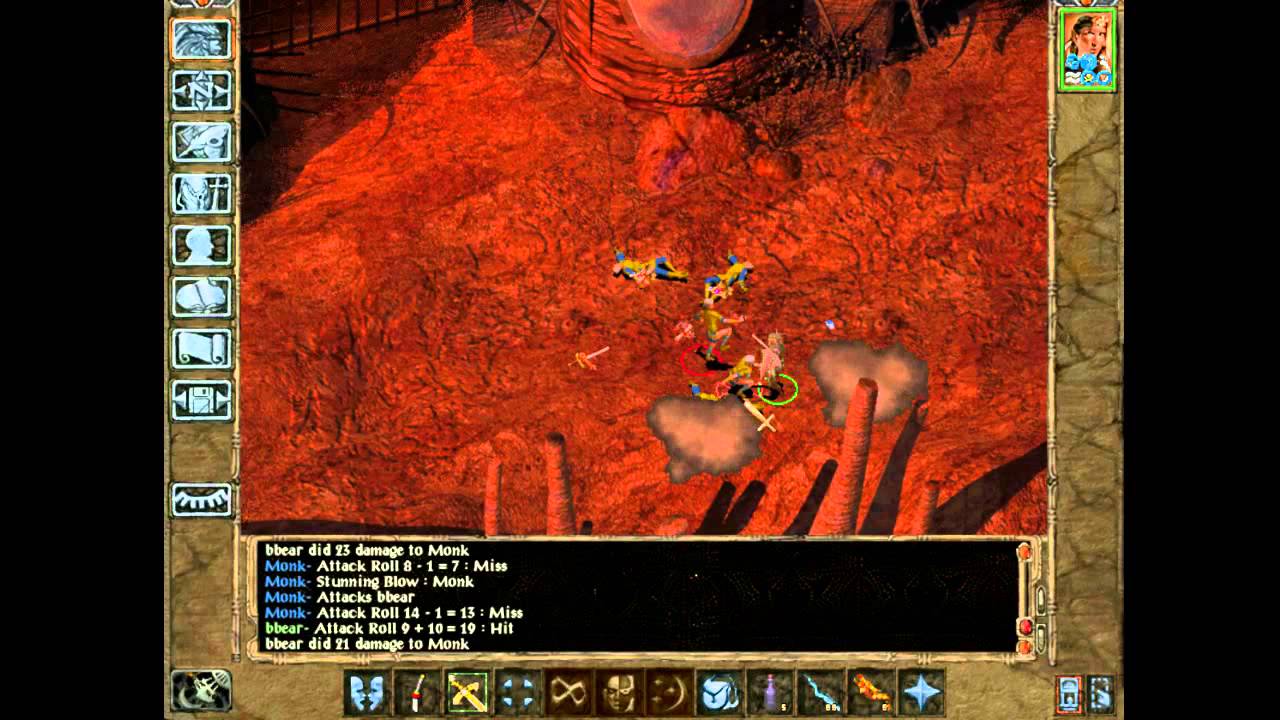 BG2 Solo Level 1/1/1 FMT: Amketran Monks