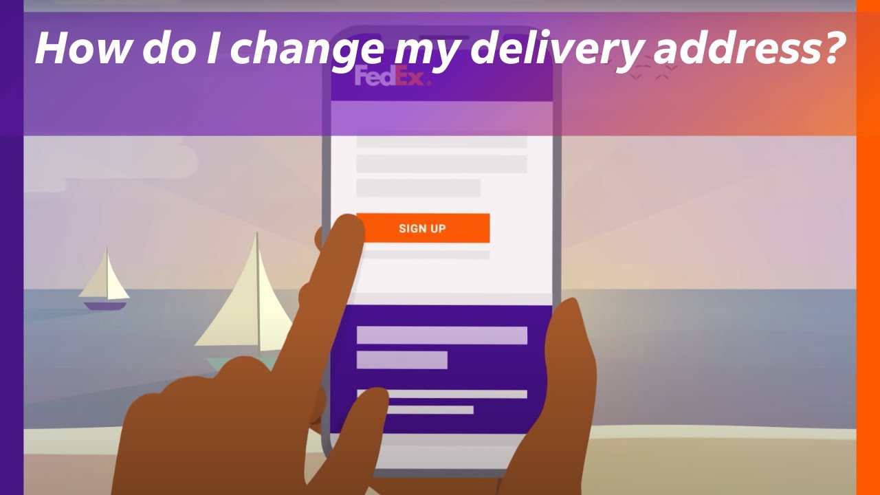 How do I change my delivery address?