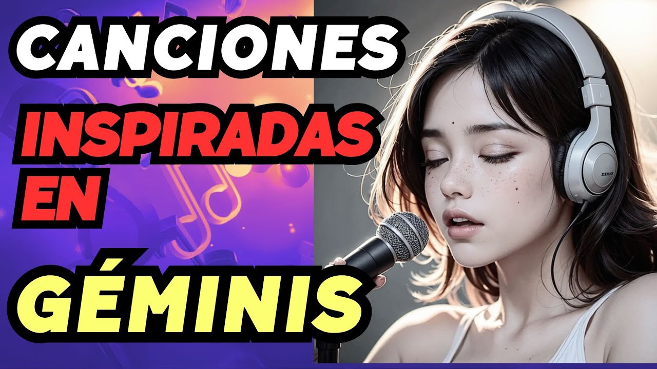 CANCIONES Inspiradas en GÉMINIS : ¡La ENERGÍA de este SIGNO en Cada Nota! 🎶