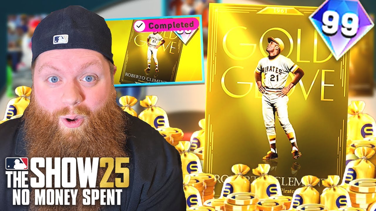 NEW ROBERTO CLEMENTE IS AWESOME! No Money Spent! MLB The Show 25