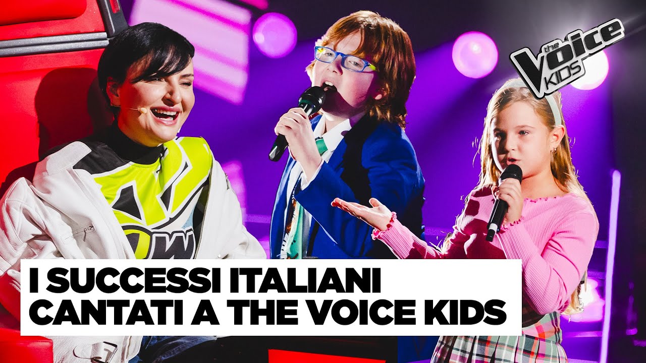 I più grandi successi italiani 🇮🇹 cantati a The Voice Kids 3