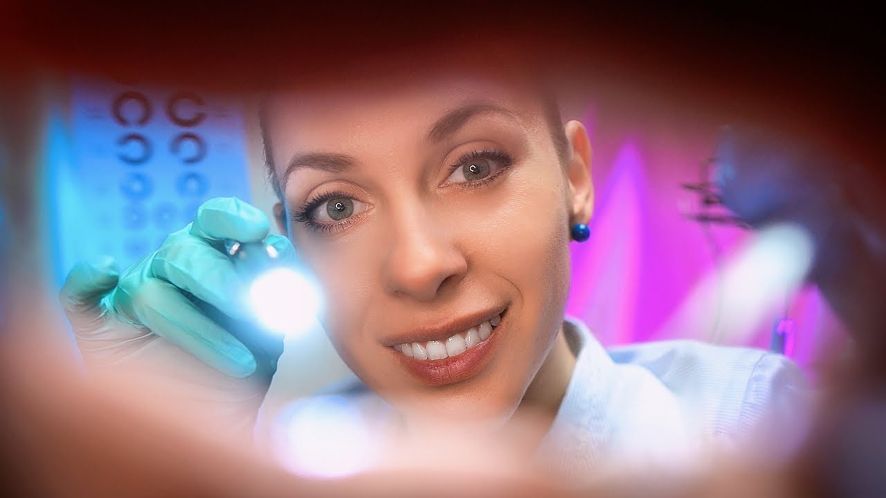ASMR there's something in your eye, Personal Attention roleplay for SLEEP