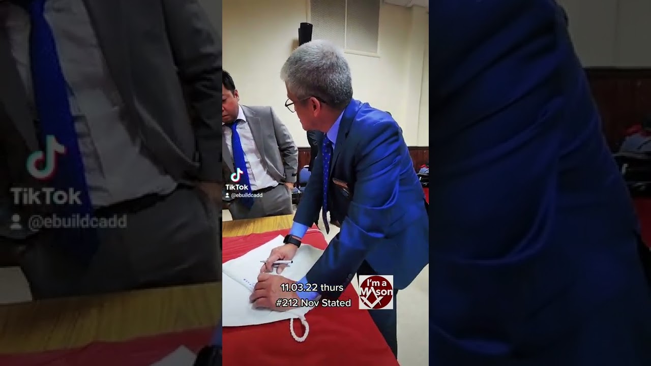 #freemasonry #secretary #november2022  #statedmeeting #apron #signature