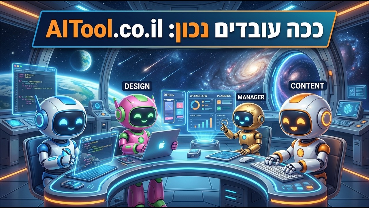 🔥קלוד קוד בעברית? הנה התוסף שעושה את זה | AITool | לעבוד ולתכנת בלי ידע בקוד!