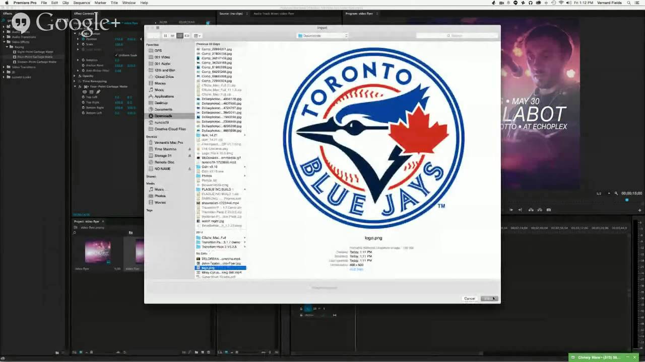 Animated Video Flyer Tutorial Using Premiere Pro