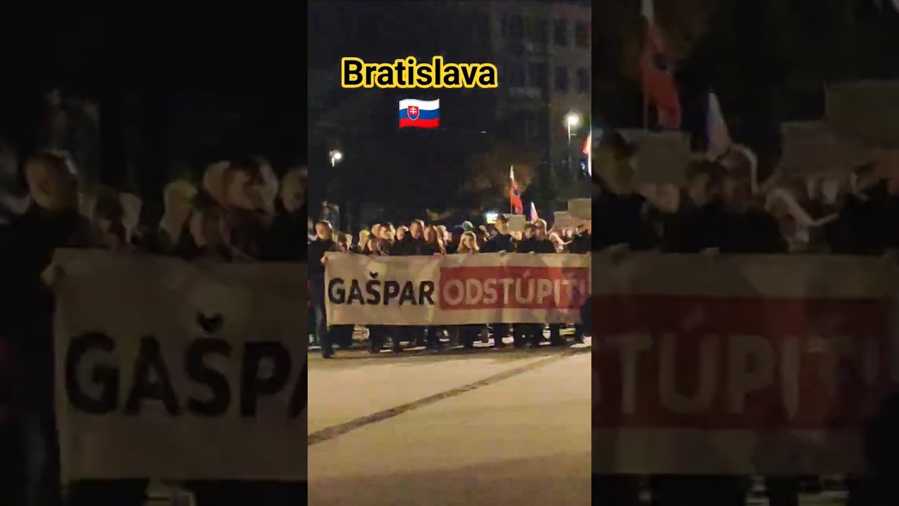 Protest 🇸🇰 #bratislava #slovakia #darknomad #protest