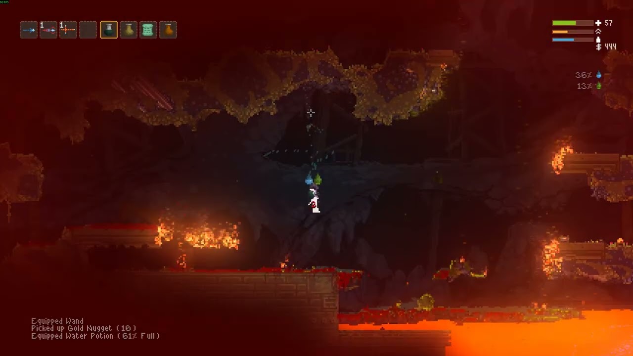 Typical Noita run 1/3