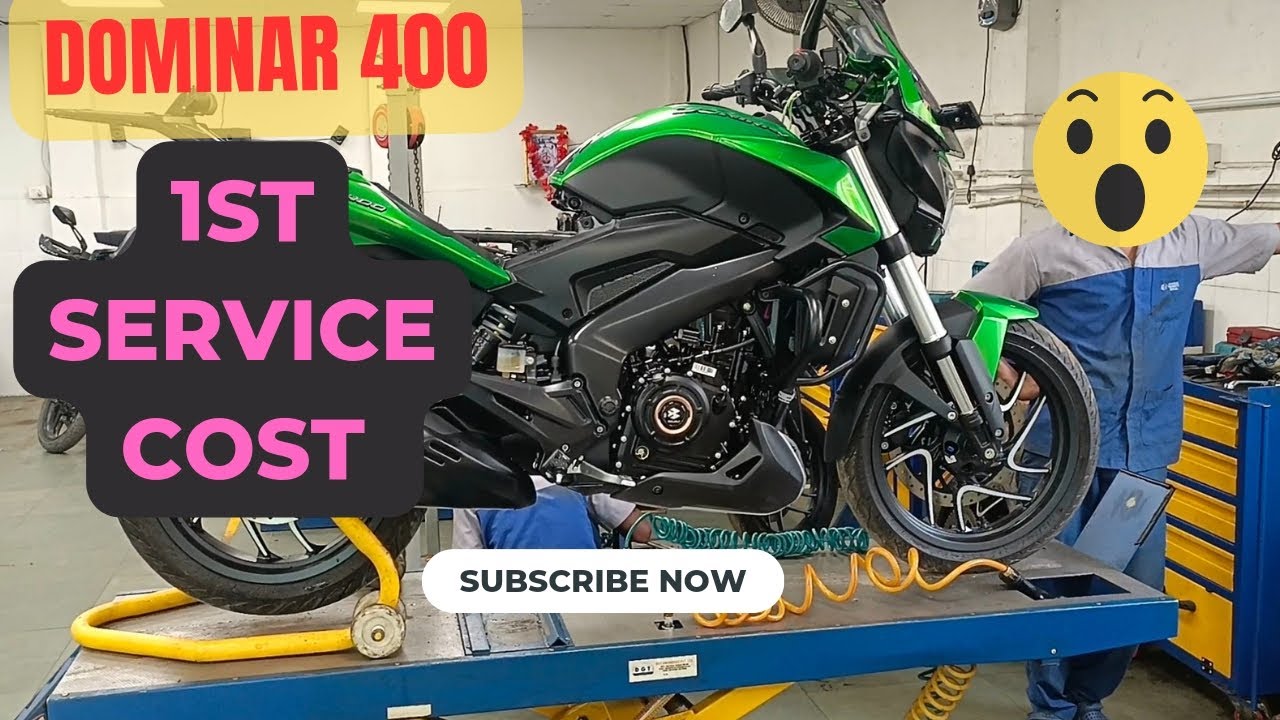 Dominar 400 1st service cost || full detail video || #dominar400 #bajaj #1stservice  #services