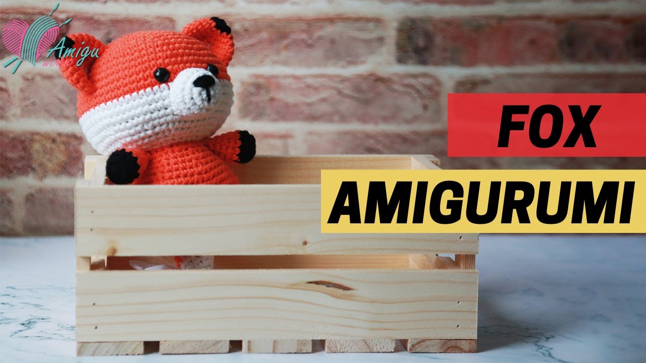 #119 | Fox Amigurumi Easy Tutorial (2/2) | Crochet Amigurumi Animals | Free Pattern | AmiguWorld