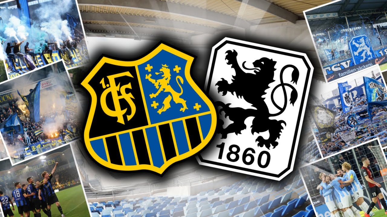 1.FC Saarbrücken vs 1860 München 🏟️🥅 Choreo, Tore, Heimsieg #fcs #saarbrücken #1860 #3liga #vlog
