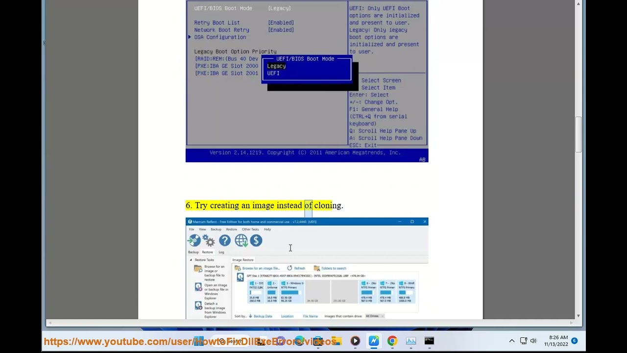 Fix Macrium Reflect clone failed to boot error on Windows