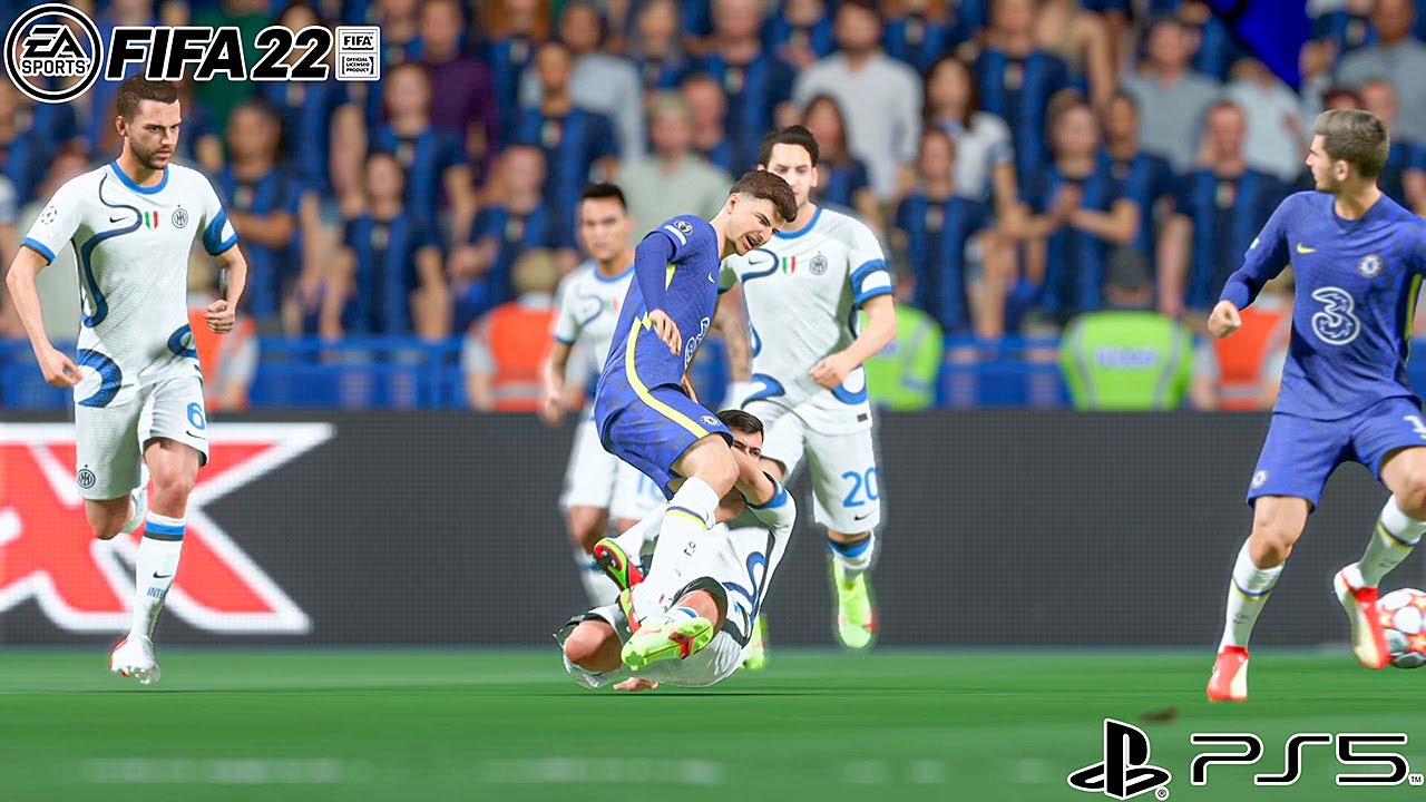 FIFA 22 - CHELSEA vs INTER | UEFA Champions League | Gameplay & Full match - PS5