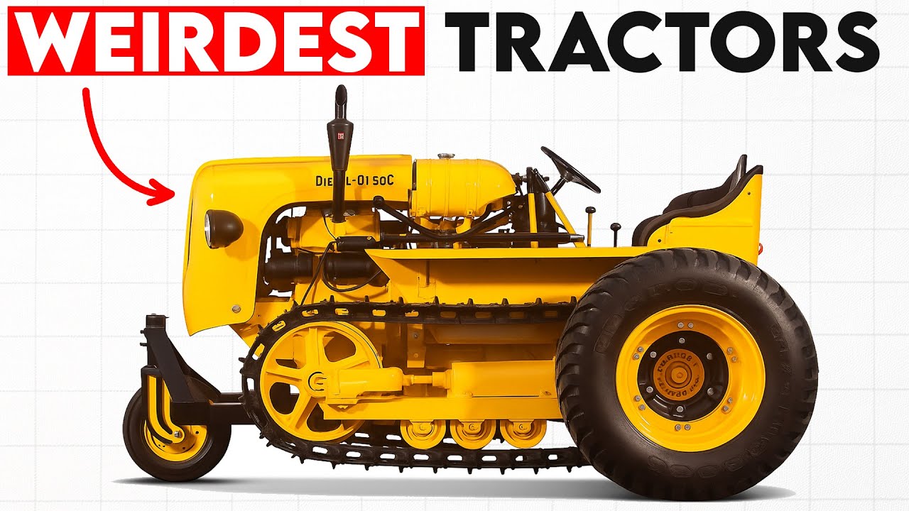 Top 10 Weirdest tractors Ever Made