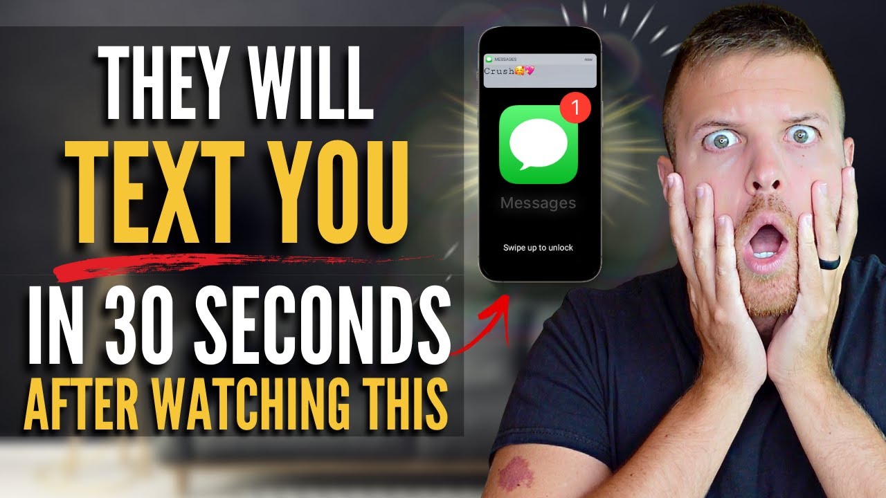 Manifest A Text From A Specific Person Without Talking to Them | 30 Seconds or Less