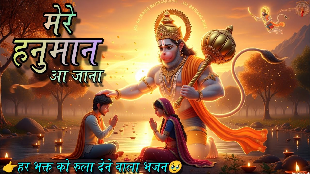 मेरे हनुमान आ जाना | भक्त और भगवान का सच्चा संवाद | Hanuman Bhajan जो सुनकर आँखों में आँसू आ जाए