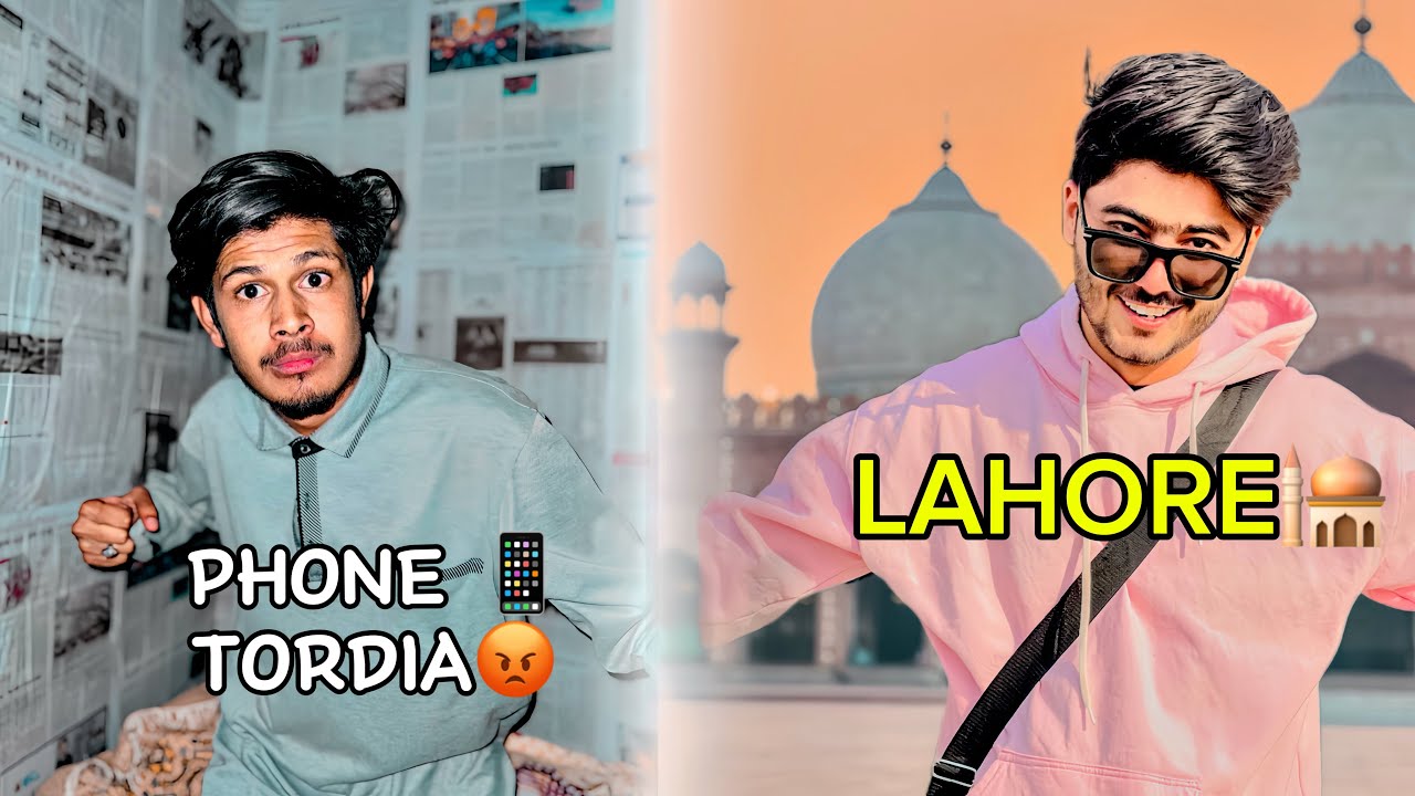 shehzad ka phone tut gya mujhsy shehzad ghussy sy paghal 😡went tu lahore 🫶