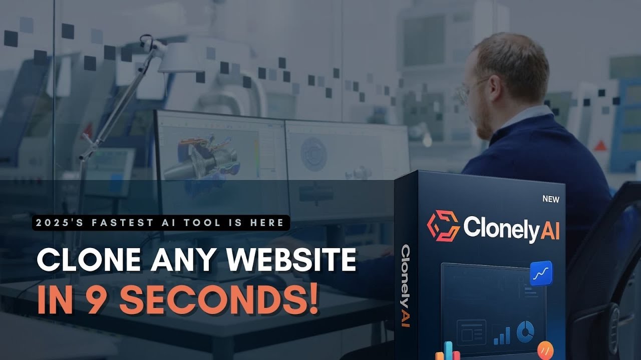 Clonely AI Review 2025 🔥 Clone Any Website in 9 Seconds! Demo + Bonuses + OTOs