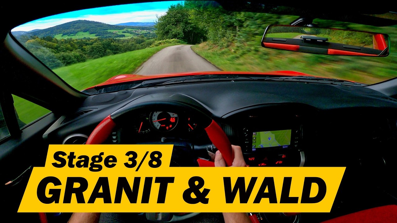 WRC Central European Rally 2025 | Stage 3/8 Granit und Wald | POV Recce