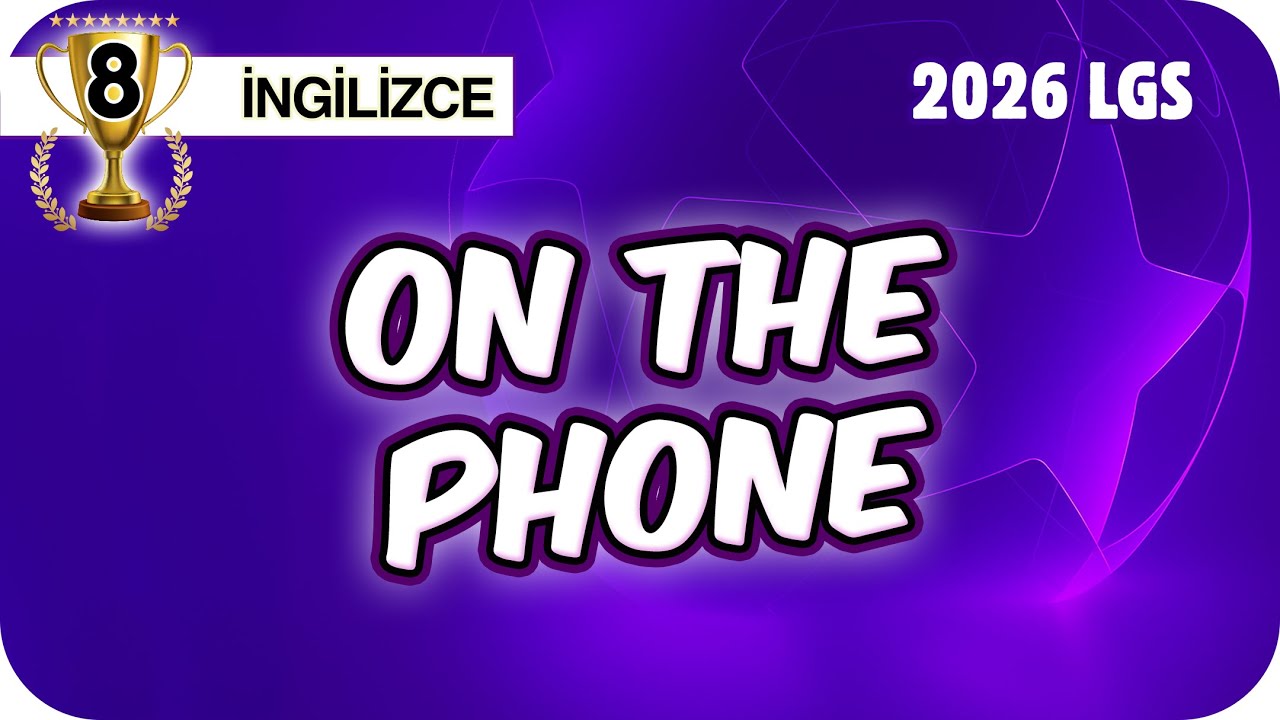On The Phone 🟪 8ING4 #2026LGS