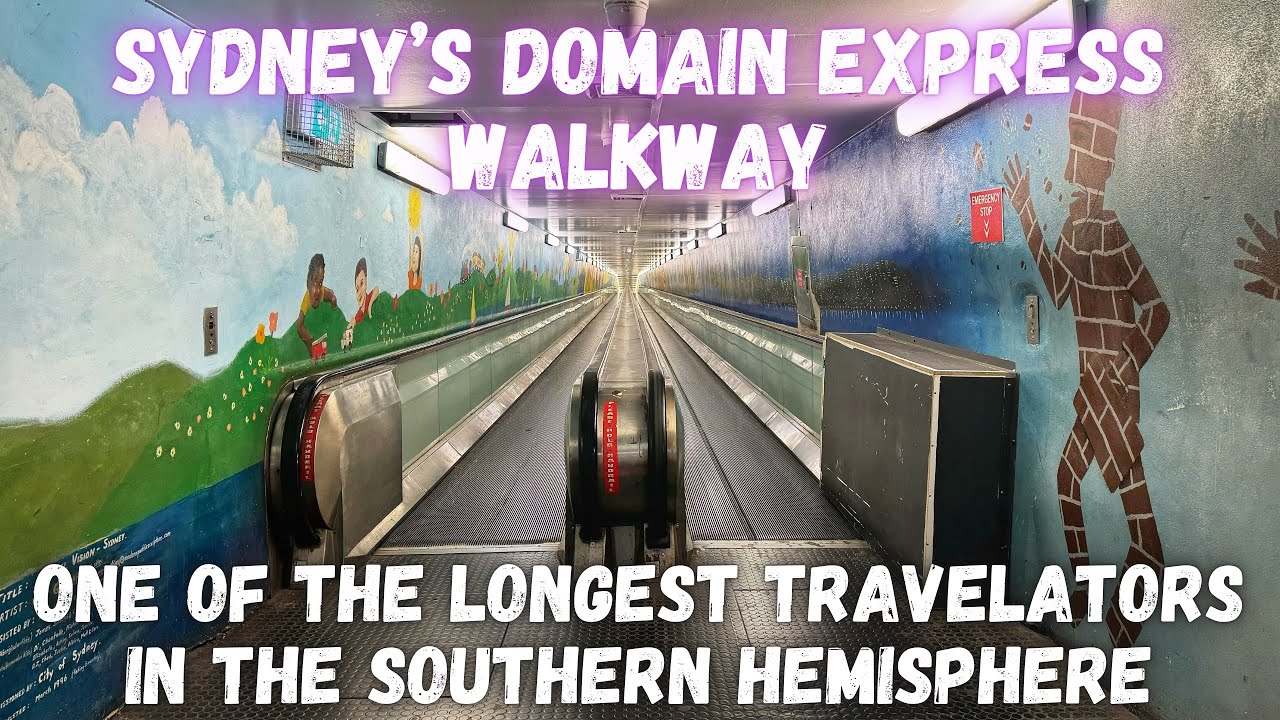 Abandoned Oz - Sydney’s Domain Express Walkway - One of the Longest Travelators in the World