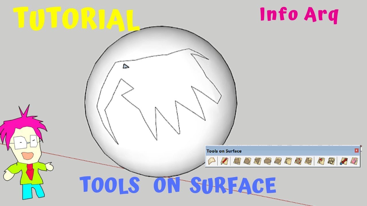 Tools on Surface - SketchUp
