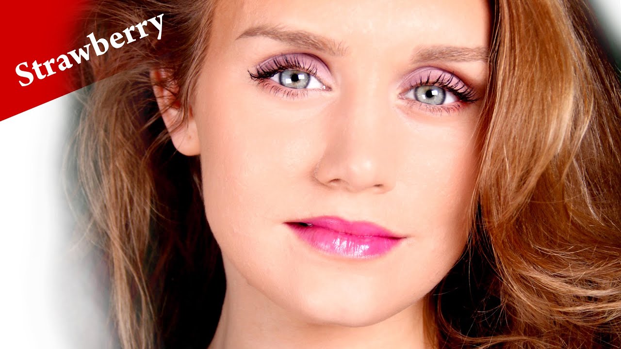 DEEP SET eyes makeup for STRAWBERRY blondes