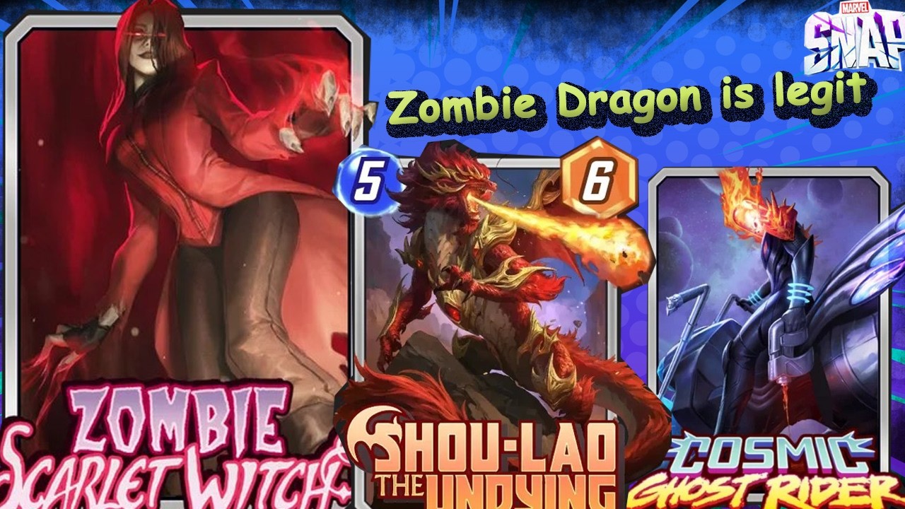 First time playing Zombie Scarlet Witch | Marvel Snap Deck Highlight