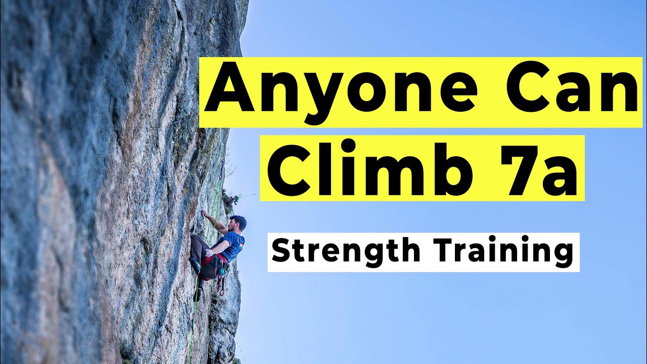 ANYONE can climb 7a! | How To, Top Tips and Advice from a coach | Part 2/4 - Strength Training