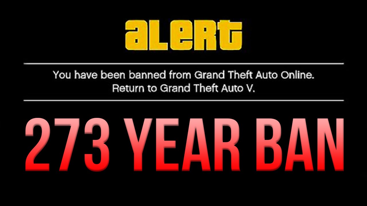 BANNED FOR 270 YEARS! - How GTA 5 Players Get 270 Year Bans in GTA 5 Online!
